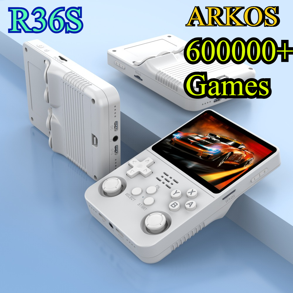 Gaming Console Types - BOYHOM 256G Open Source R36S Retro