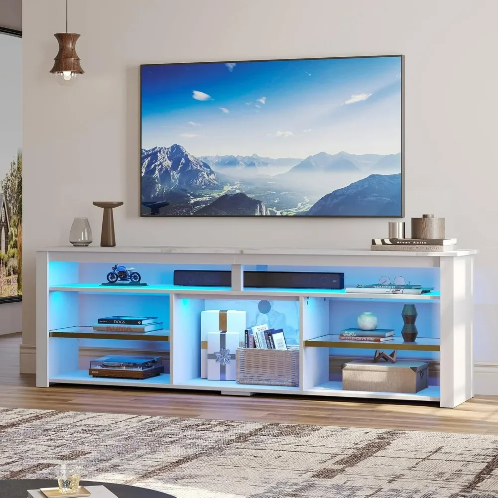 TV Stand for 75 inch TV, Tall  – Gaming Console And Tv Bewertung und Preis