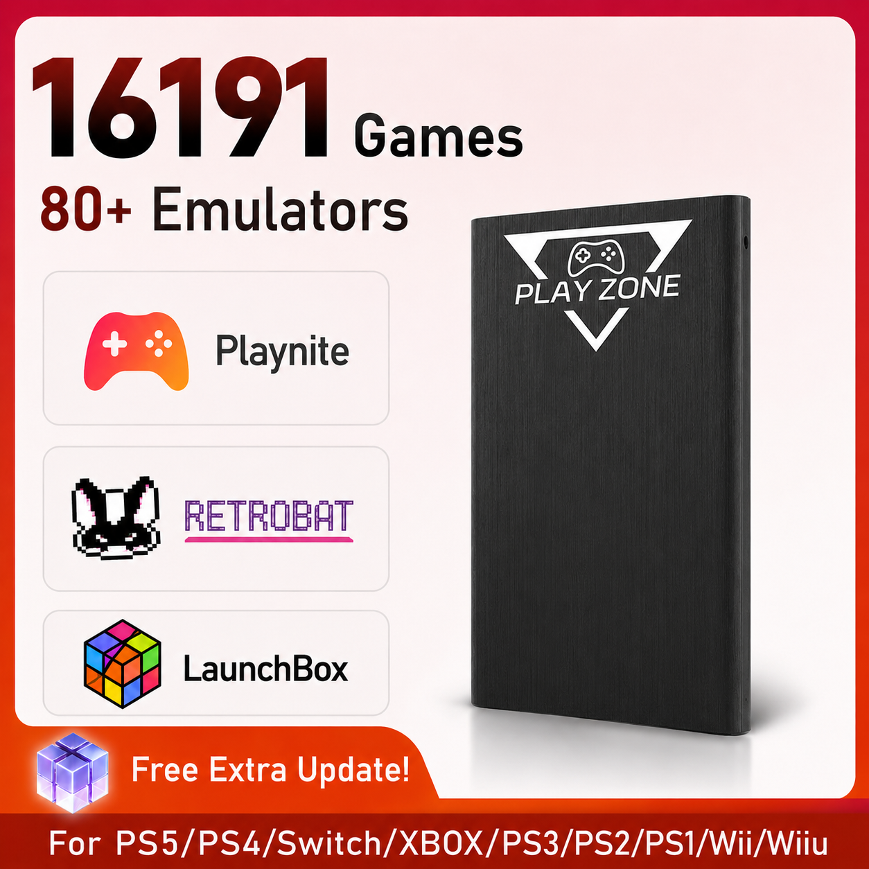 Playzone Console Gaming - New PlayZone 1TB Gaming HDD for