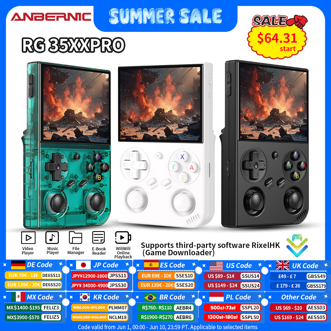 Anbernic RG 35XXPro Retro Hand – Gaming Console And Tv Bewertung und Preis