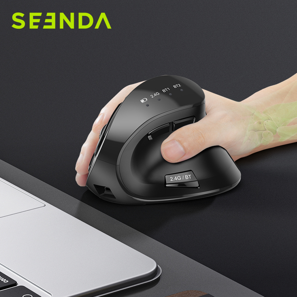 Gaming Console For Ipad - Seenda Vertical Wireless Mouse Bluetooth 5.0
