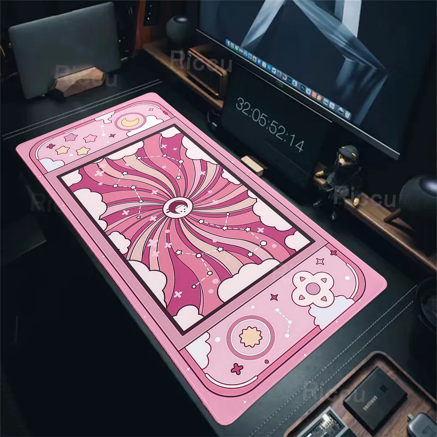 Stars Moon Mousepad Gaming Con – Gaming Console Cloud Bewertung und Preis