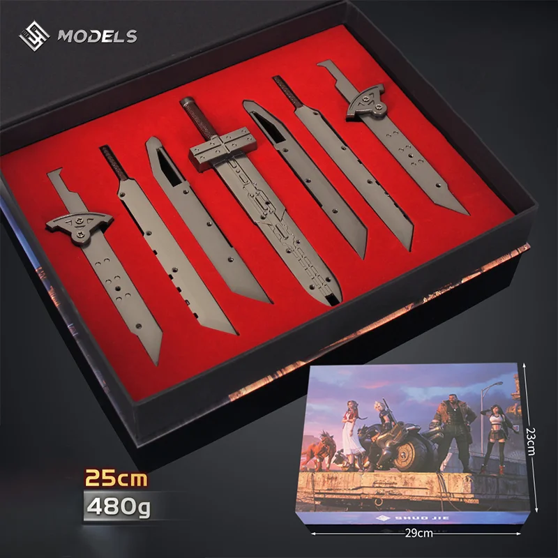 25cm Cloud Buster Sword Fantas – Gaming Console Cloud Bewertung und Preis