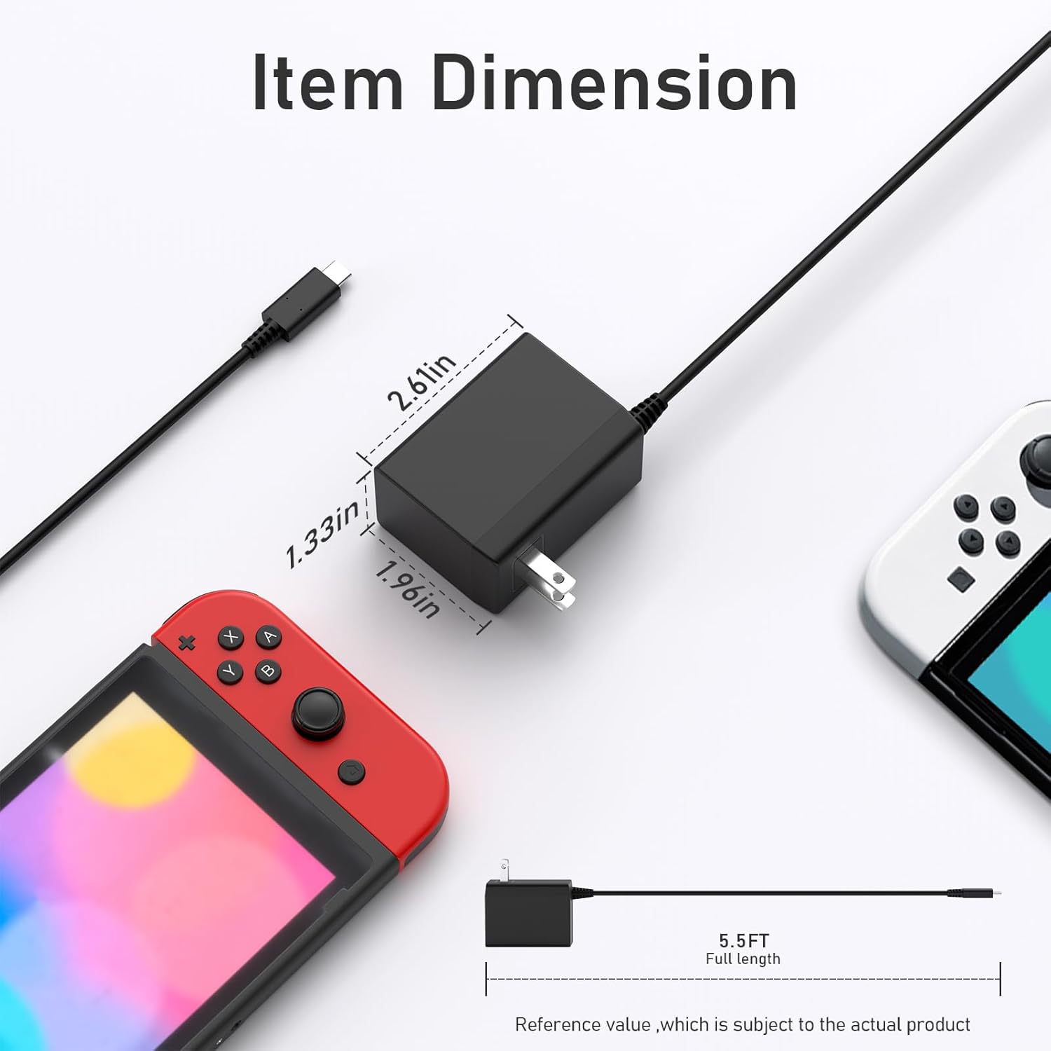 AC 100–240V Type-C Charger 15V – Gaming Console Types Bewertung und Preis
