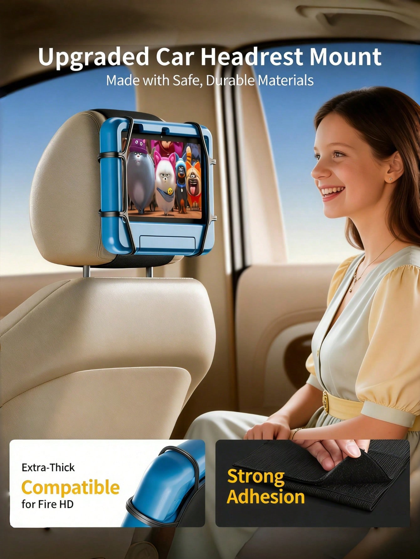 Car Headrest Tablet Holder – 3 – Gaming Console For Ipad Bewertung und Preis