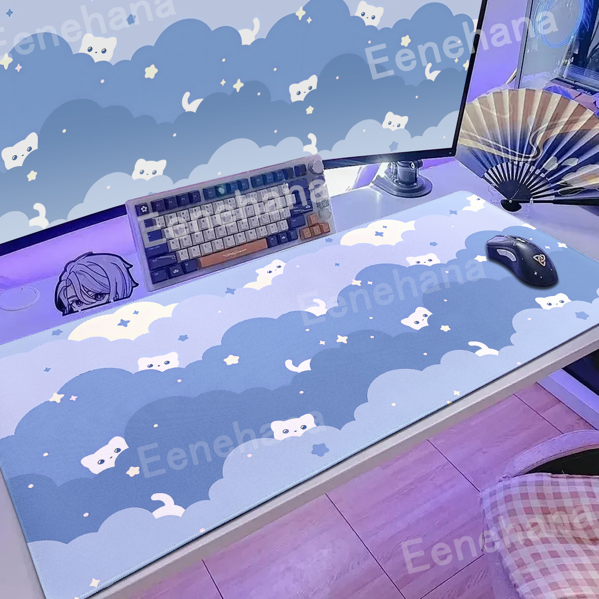 Xxl Art Clouds & Stars Pink Mo – Gaming Console Cloud Bewertung und Preis