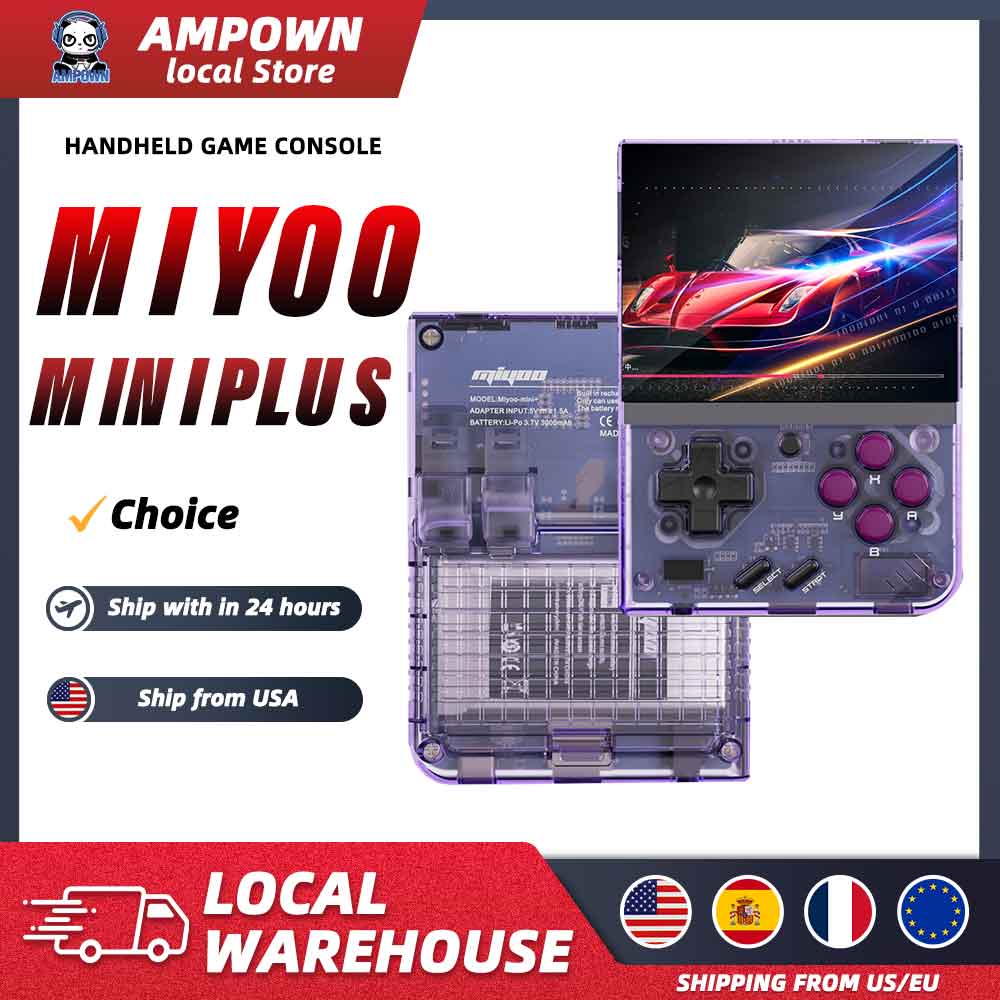 MIYOO Mini Plus Mini+ Portable – Gaming Console Types Bewertung und Preis