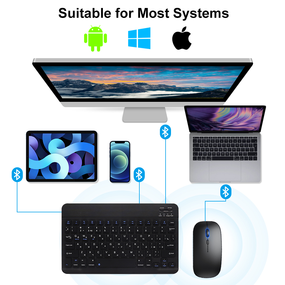 Bluetooth Keyboard and Mouse F – Gaming Console For Ipad Bewertung und Preis
