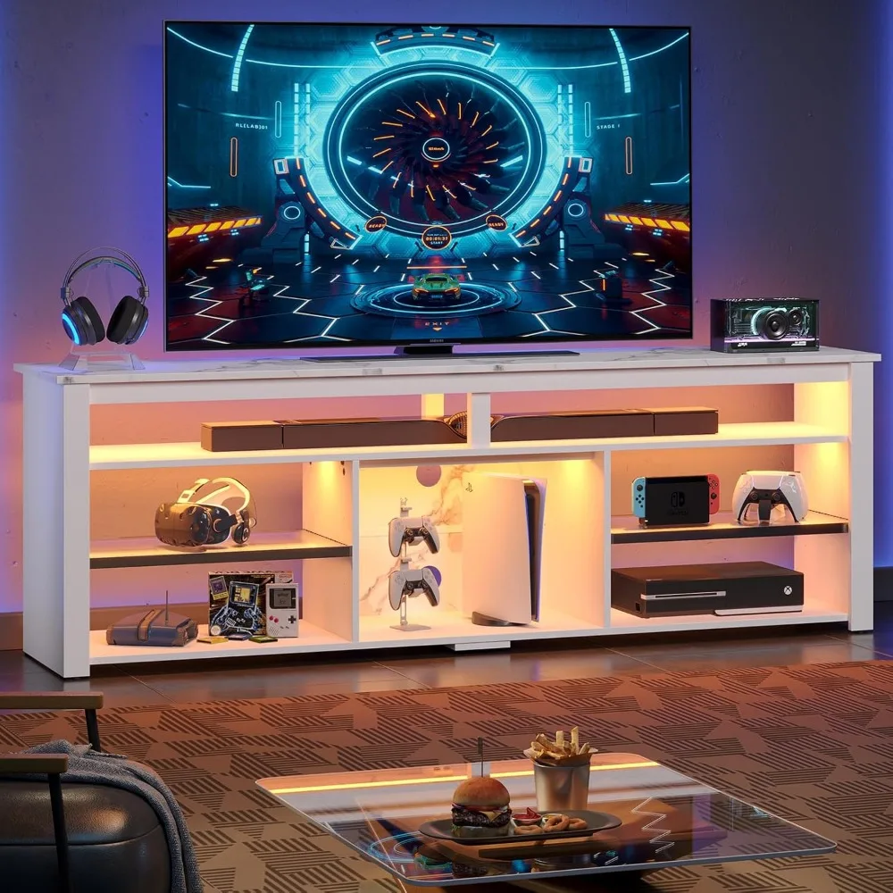 TV Stand for 75 inch TV, Tall  – Gaming Console And Tv Bewertung und Preis