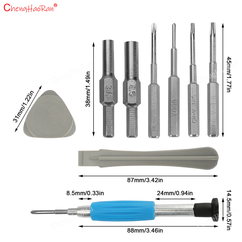 1Set Screwdriver Set 9+n1 Repa – Gaming Console New Bewertung und Preis
