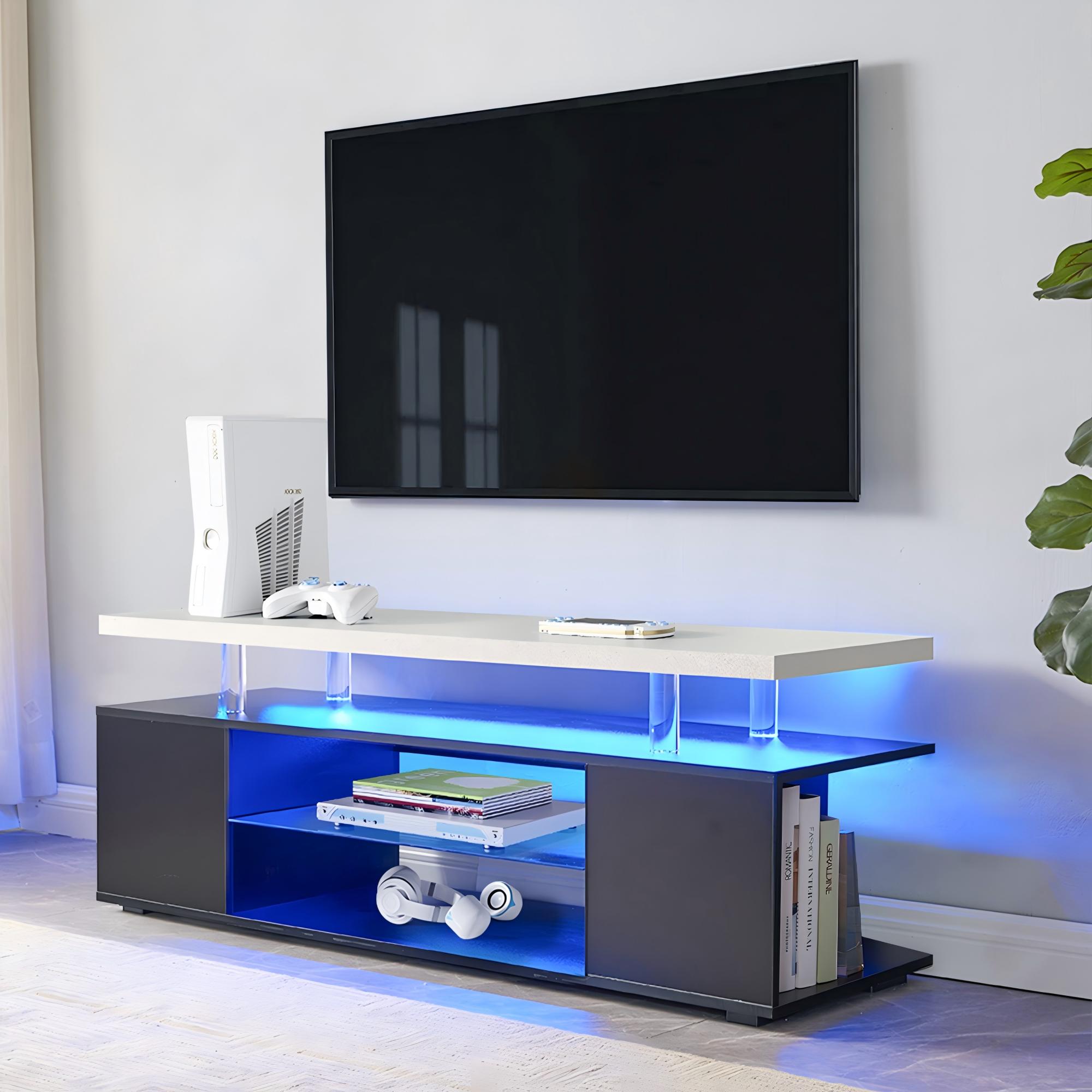 TV Stand for 60 Inch TV LED Ga – Gaming Console And Tv Bewertung und Preis
