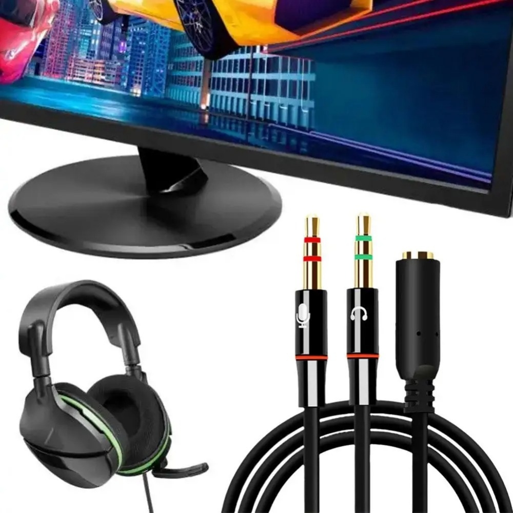 3.5mm Headphone Microphone Aud – Headset Gaming Console Bewertung und Preis