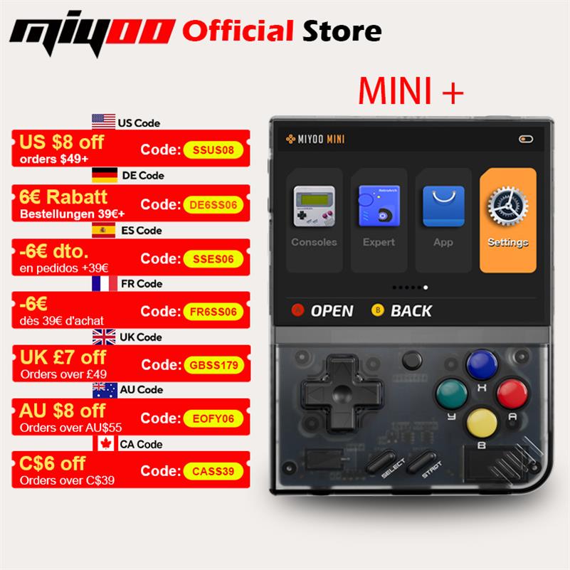 MIYOO Mini Plus Portable Retro – Gaming Console Types Bewertung und Preis
