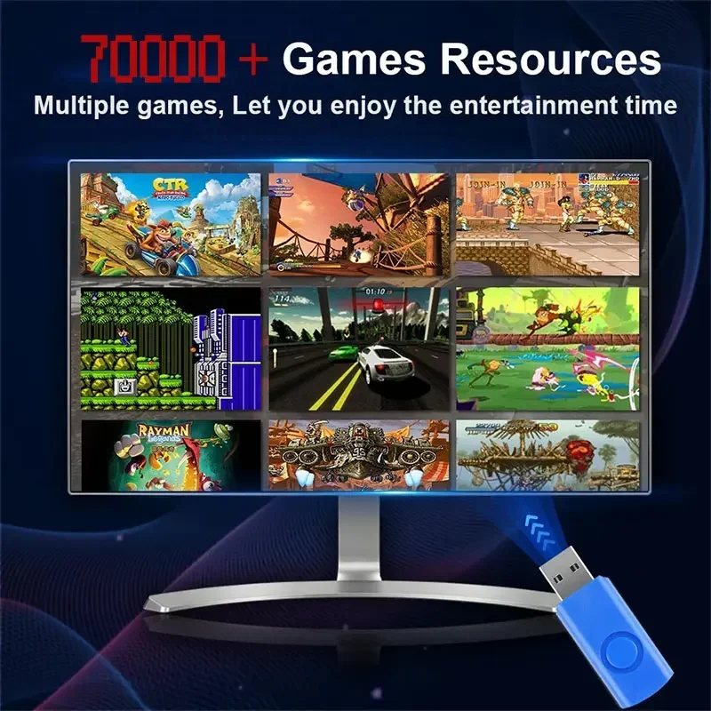Retro Gaming Console 70000+ Ga – Gaming Console And Tv Bewertung und Preis