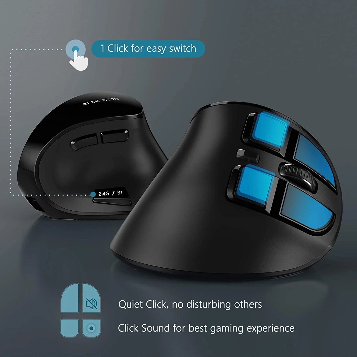 Seenda Vertical Wireless Mouse – Gaming Console For Ipad Bewertung und Preis